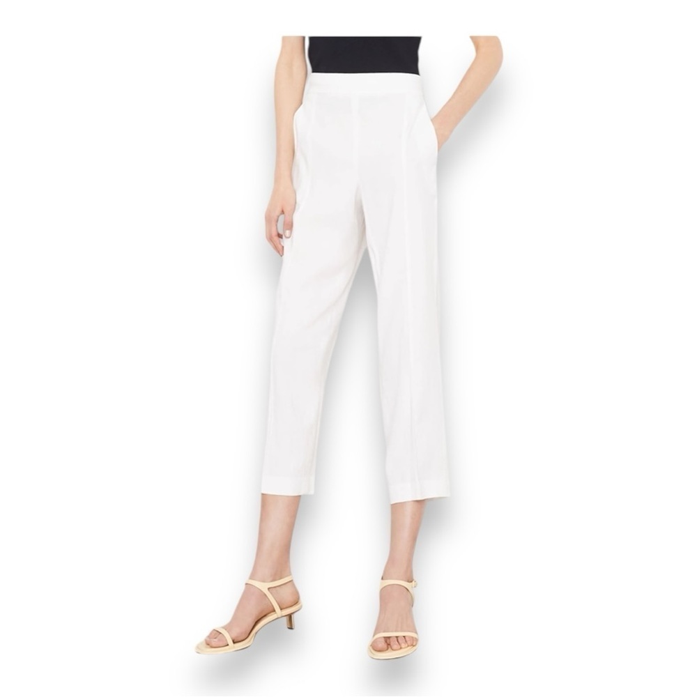 Vince pants Mid-Rise Tapered Pull-On Pants